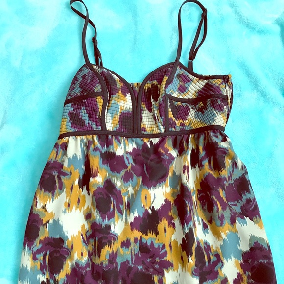 Tank top with floral design - Picture 1 of 4